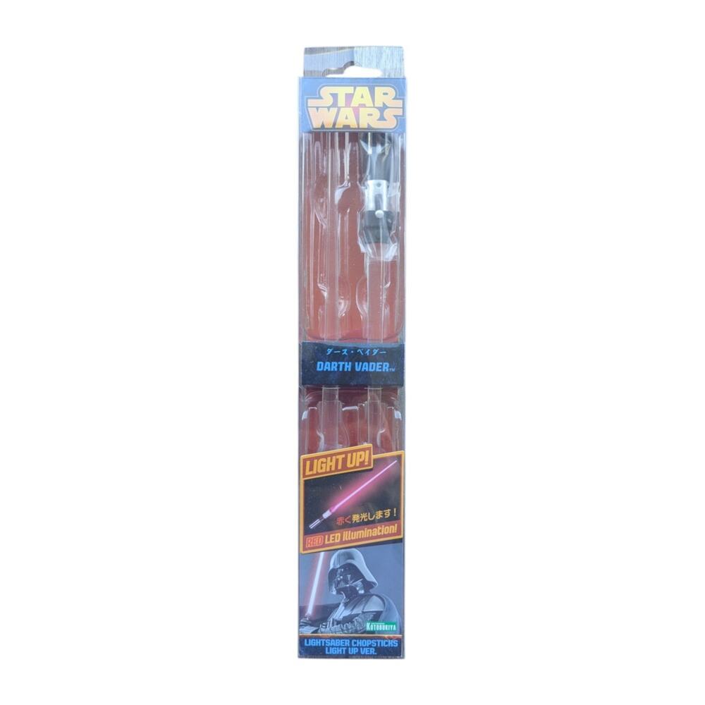 💜NWT Kotobukiya Darth Vader Light-Up Chopsticks